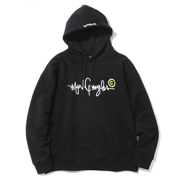 (HD01) M/G COPYRIGHT LOGO HOODIE_BLACK